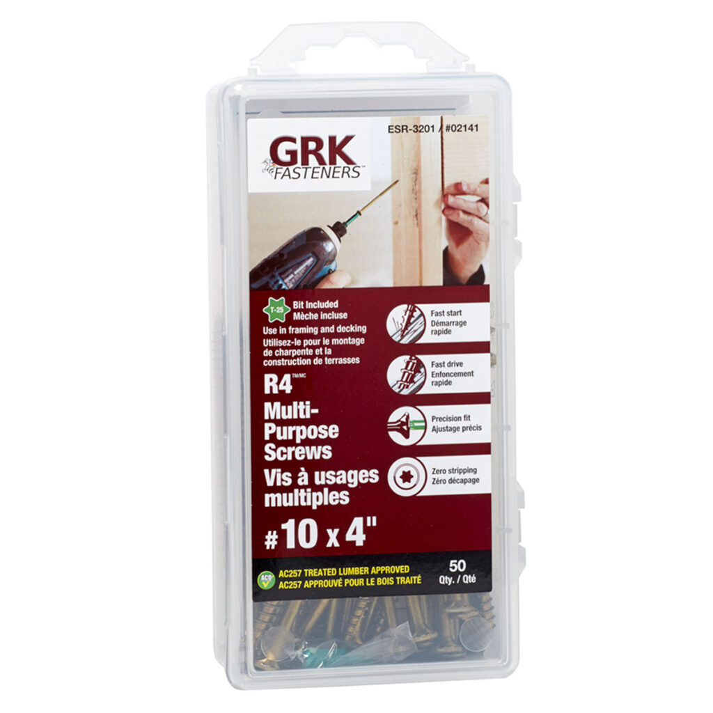 10 X 4" R4 GRK Screw (Qty: 50)