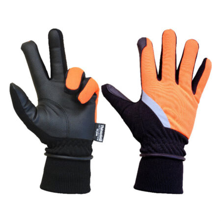 MECHANICS GLOVES THINSULATE ORANGE/BLACK