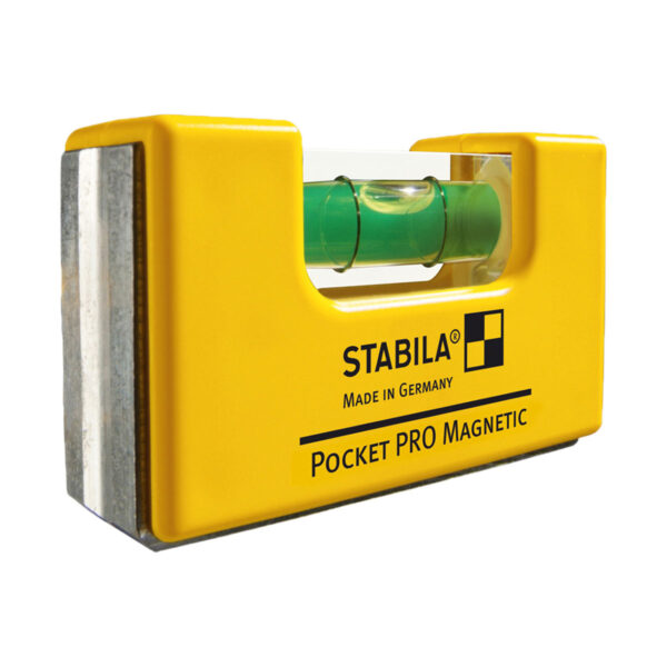 STABILA POCKET PRO LEVEL W/ V-GROOVE MAGNET