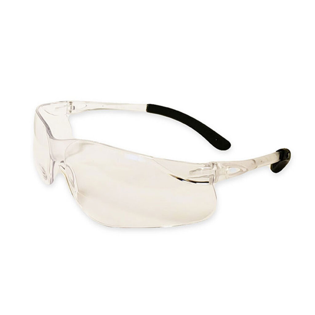 Safety Glass +2.0 Bifocal Clear Lens