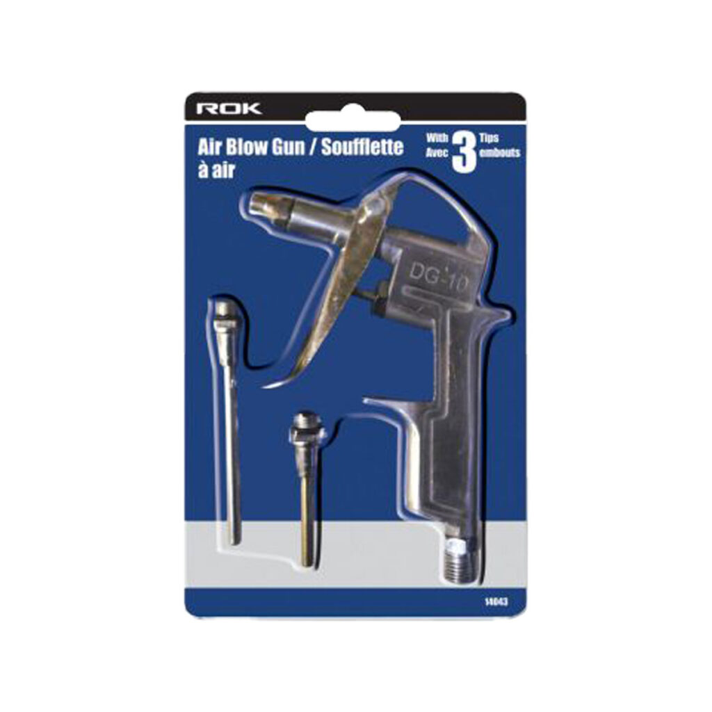 Rok Air Blow Gun With 3 Tips