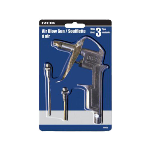 Rok Air Blow Gun With 3 Tips