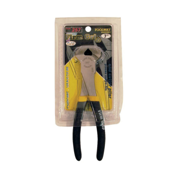 8" END CUTTER NIPPER PLIERS BLK/YEL HDL
