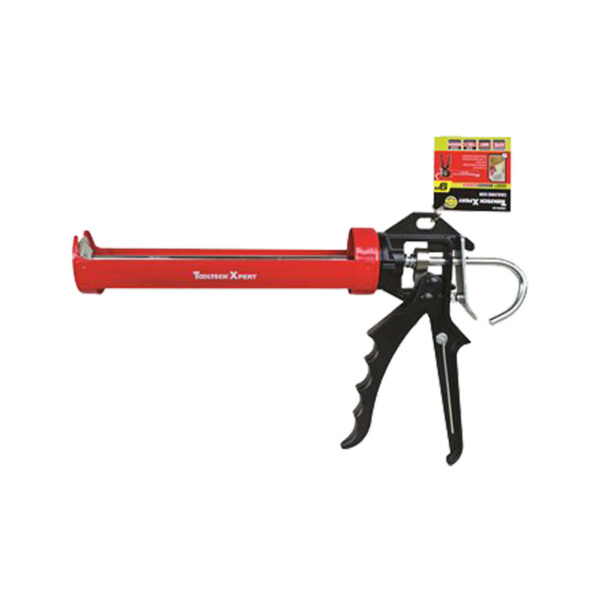 9" CRADLE-STYLE CAULKING GUN W/ AUTO FLOW STOP