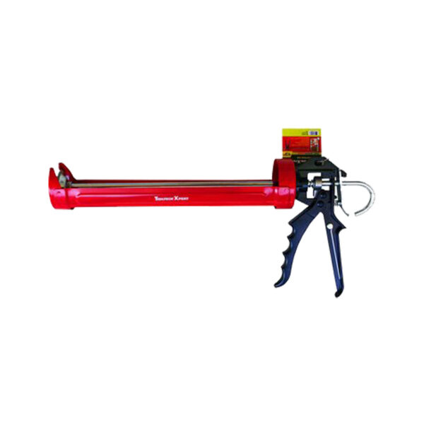 13" ROTATING CRADLE-STYLE CAULKING GUN W AUTO FLOW STOP