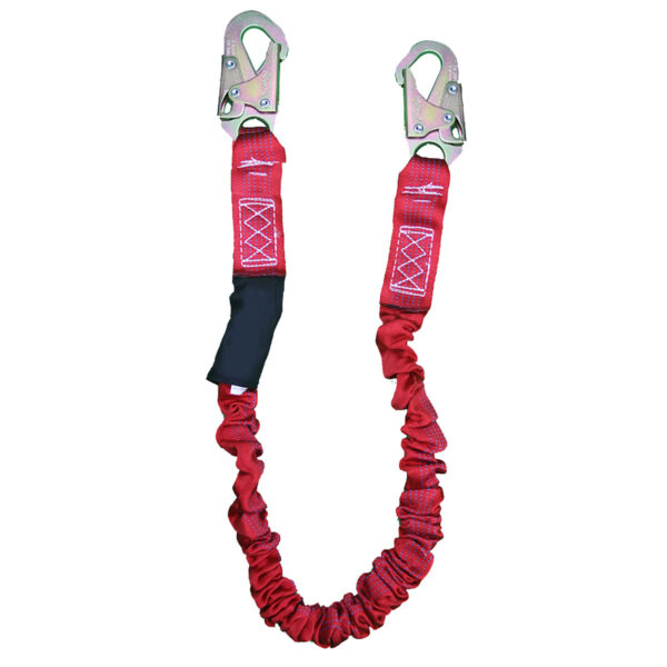 Dentec 6' Shock Absorber Lanyard w/ 2 Small Hooks