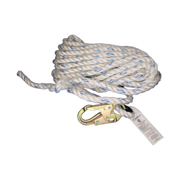 Dentec 5/8" X 50' Vertical Lifeline