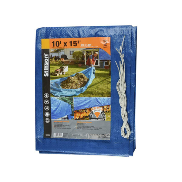10 X 15 BLUE TARP