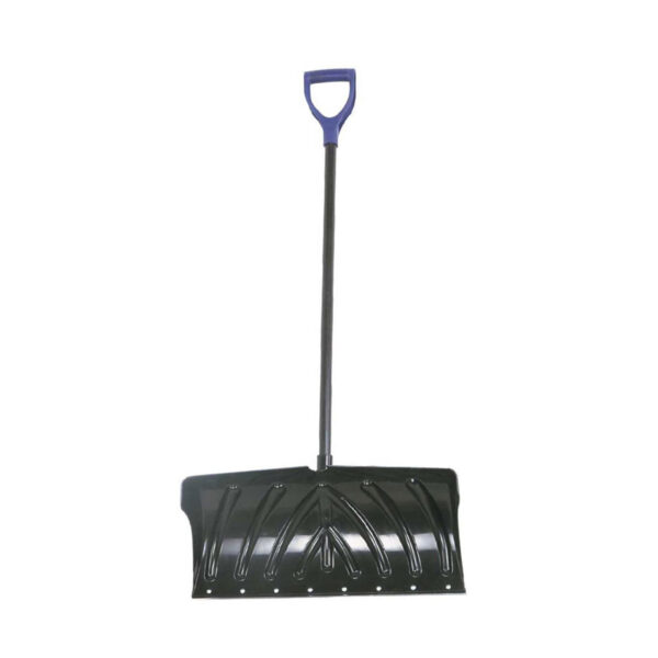 SNOW PUSHER SHOVEL 24" POLY BLADE STEEL HANDLE