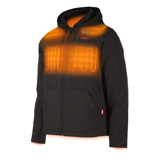 MILWAUKEE M12 HEATED BLACK AXIS JACKET KIT - L