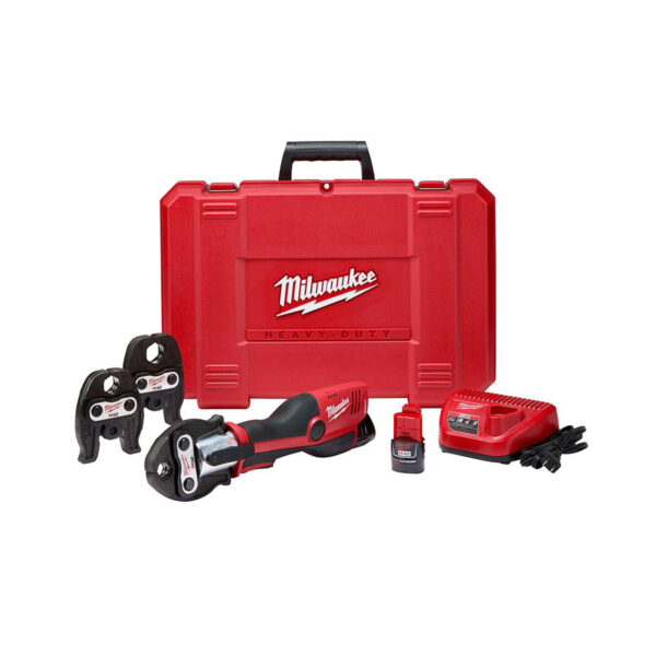MILWAUKEE FORCE LOGIC TOOL WITH PRESS HEADS