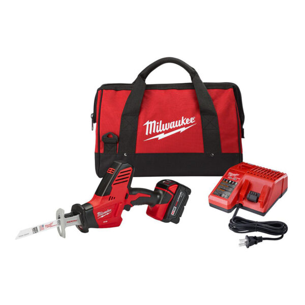 MILWAUKEE M18 HACKZALL RECIP SAW KIT (1 BATT & CHARGER)