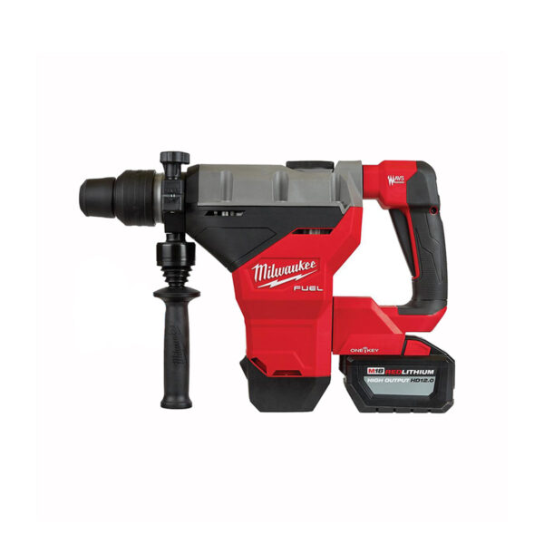 MILWAUKEE M18 FUEL 1 3/4" SDS MAX ROTARY HAMMER W/ 2 X 12AH BATT.