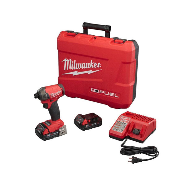 MILWAUKEE M18 FUEL SURGE 1/4 INCH HEX HYDRAULIC DRIVER KIT