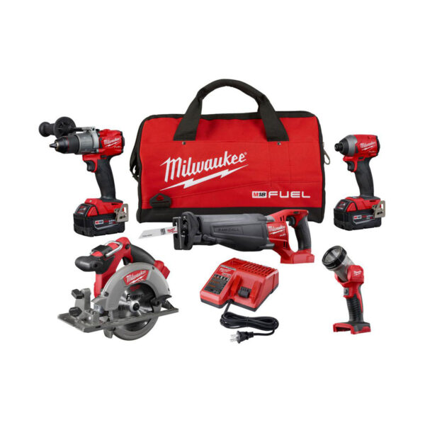 MILWAUKEE M18 FUEL 5PC KIT