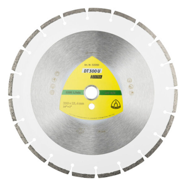Large diamond cutting blades DT 300 U Extra 14 x 1 (inch)