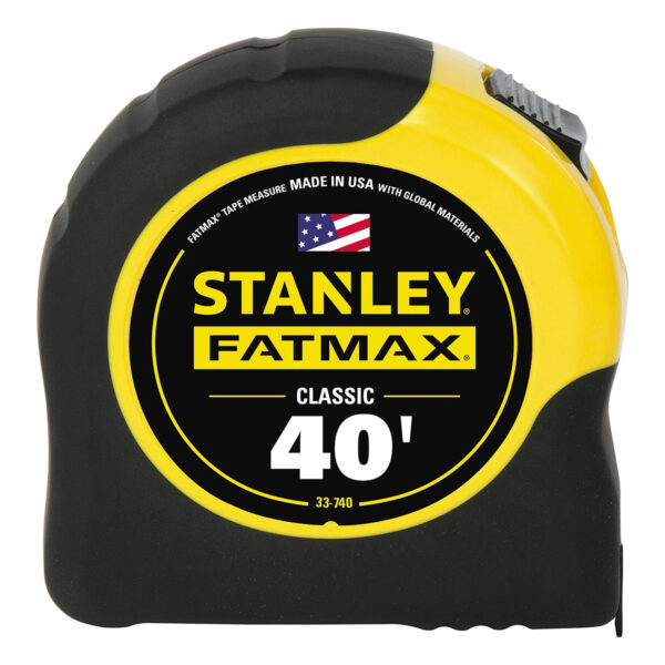 Stanley 40'x1-1/4" Fat Max Tape Measure