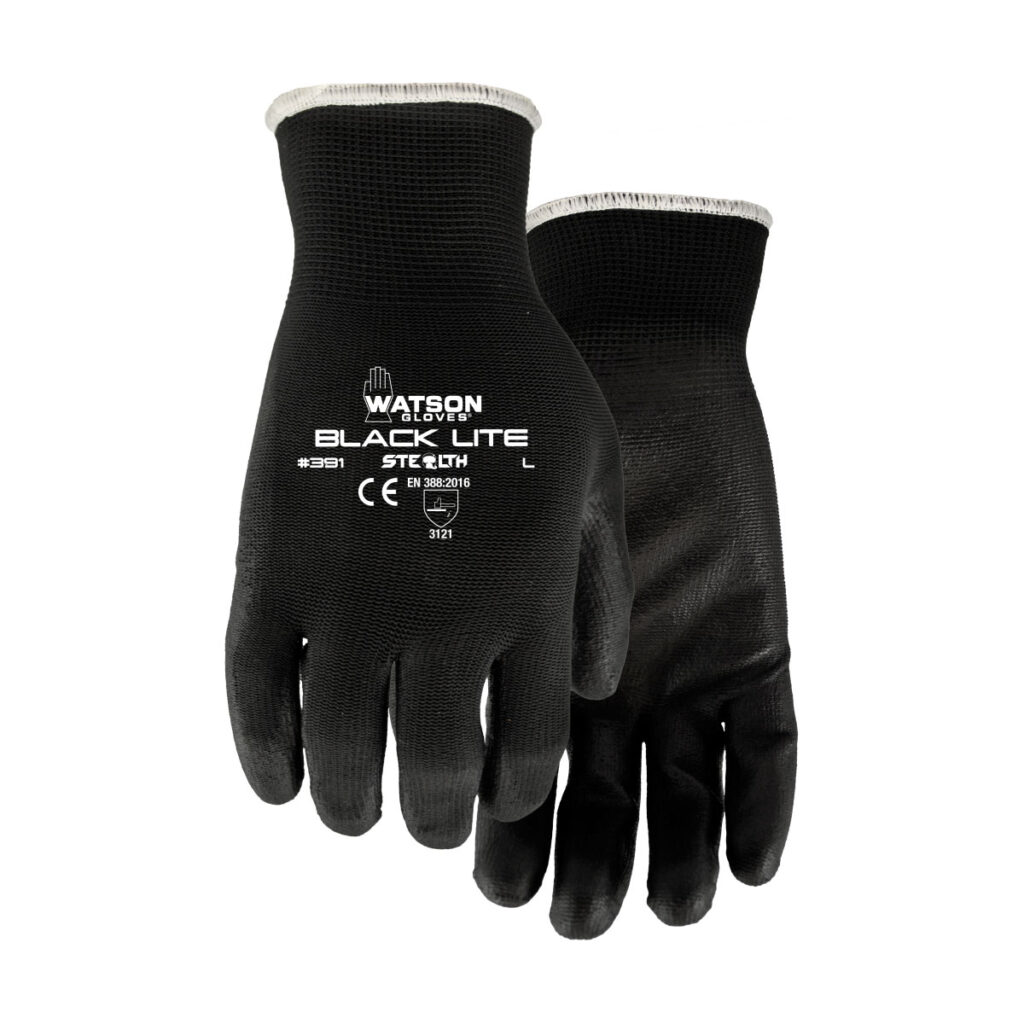 Stealth Black Lite Medium Glove / Pair