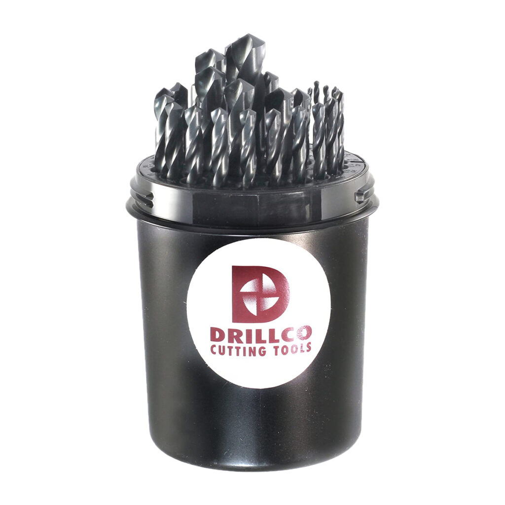 29 Piece Heavy Duty Jobber Drill Set High Speed Steel 1/16" TO 1/2"