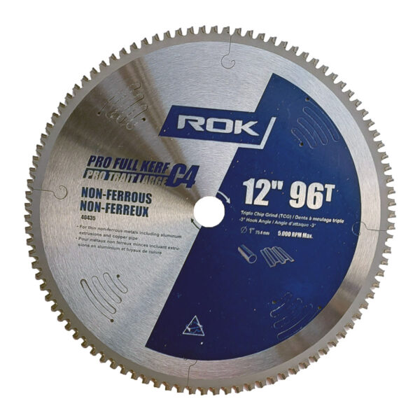 12" X 96 T Non Ferrous Metals Blade