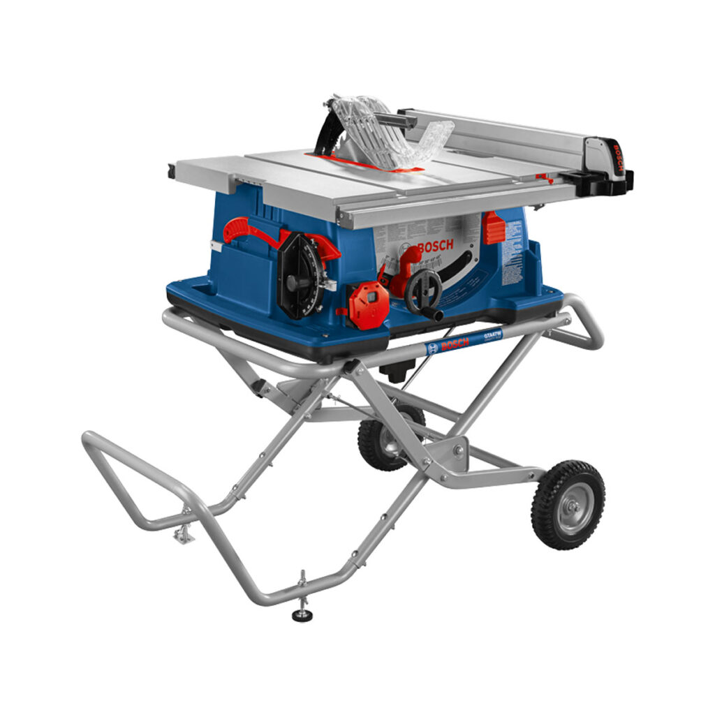 Bosch 120V 10" Table Saw With Gravity Rise Stand