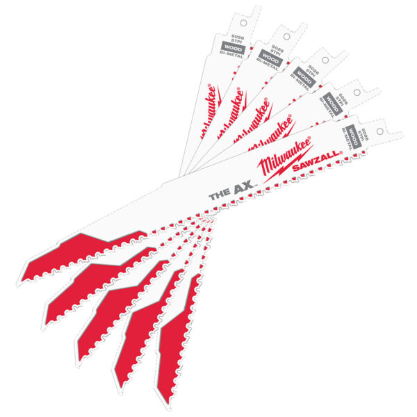 MILWAUKEE 12" 5/8T AXE BLADE 5/PK