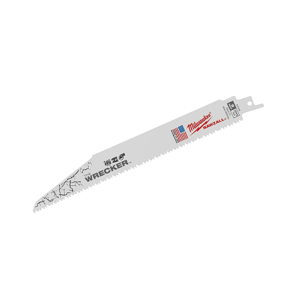 Milwaukee 9" 8TPI Wrecker Sawzall Blade (5 Pack)