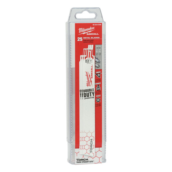 MILWAUKEE 9" X 18 TPI THE TORCH SAWZALL BLADE 25 / PKG