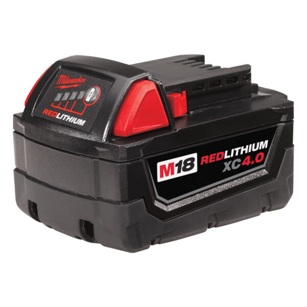 MILWAUKEE M18 RED LITHIUM 4.0 AH BATTERY