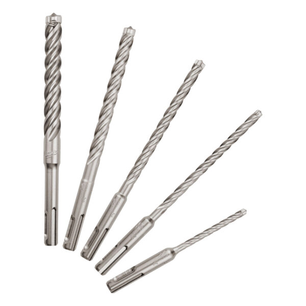 MILWAUKEE SDS+ MX4 5PC DRILL BIT KIT