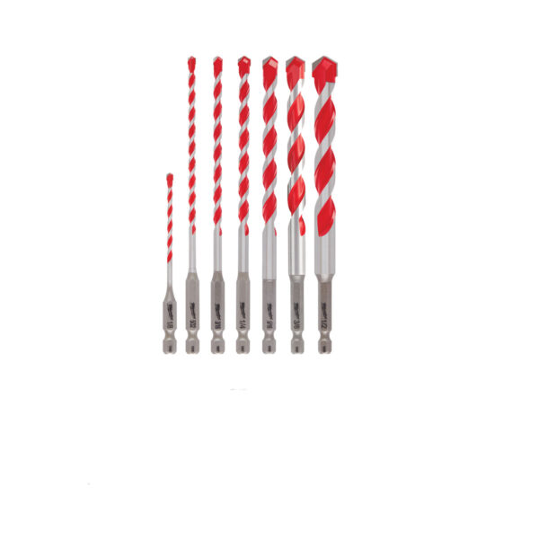 MILWAUKEE HAMMER DRILL 7 PC BIT SET
