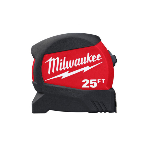MILWAUKEE 25' COMPACT WIDE BLADE TAPE MEASURE