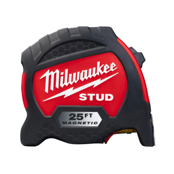 MILWAUKEE 25' MAGNETIC GEN 2 STUD TAPE MEASURE