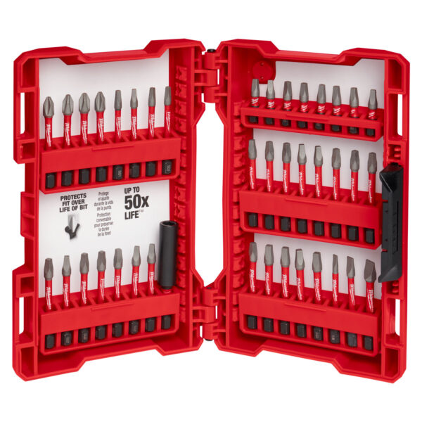 MILWAUKEE 40 PC SHOCKWAVE IMPACT SET