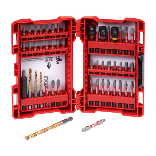 MILW SHOCKWAVE IMPACT DUTY DRIVER STEEL BIT SET (50-PIECE)