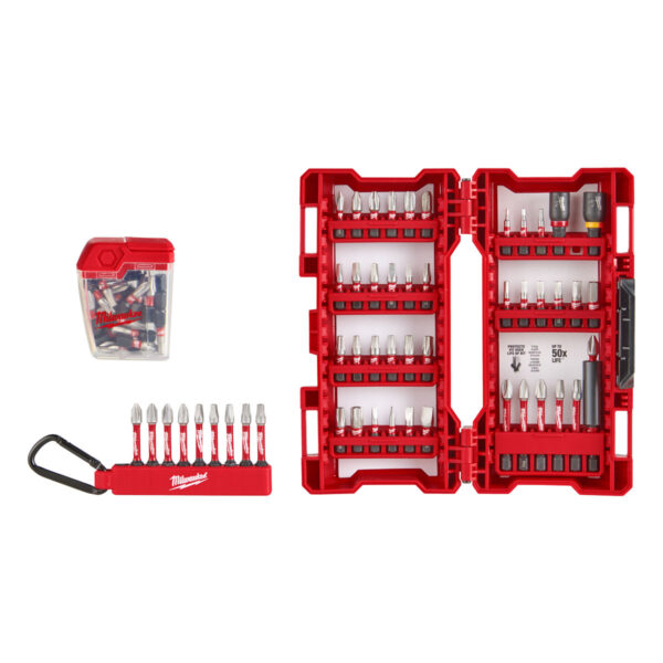 SHOCKWAVE™ 3-1/2” Impact Square Recess #1 Power Bits (Bulk 25)