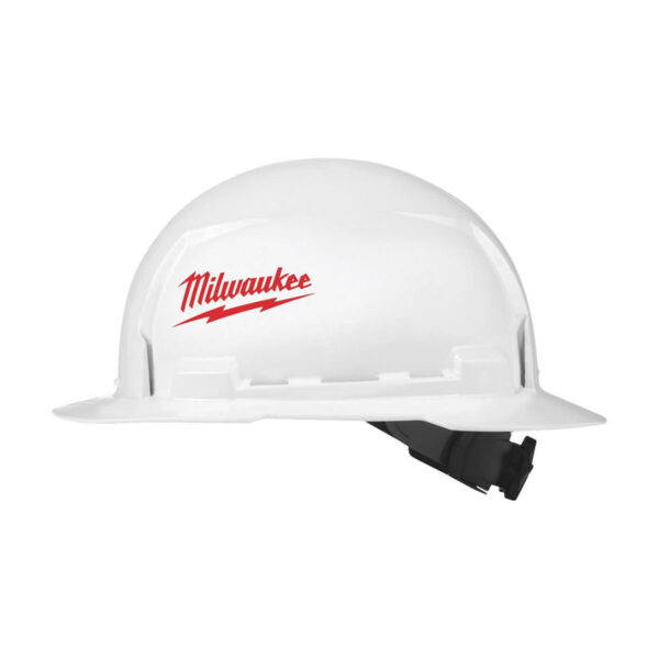 MILWAUKEE FULL BRIM HARD HAT - TYPE 1 CLASS E (LARGE LOGO)