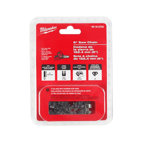 MILWAUKEE 6" PRUNING SAW REPLACEMENT CHAIN