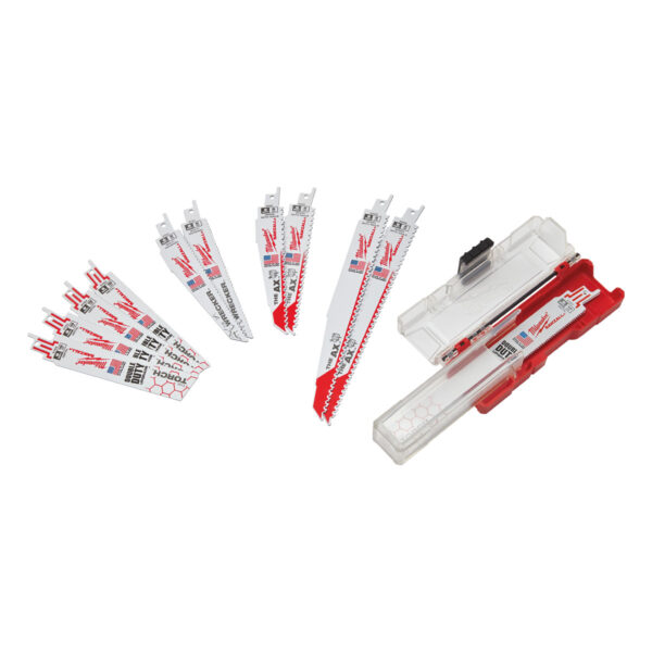 MILWAUKEE 12 PC DEMO BLADE SET W/ CONTAINER