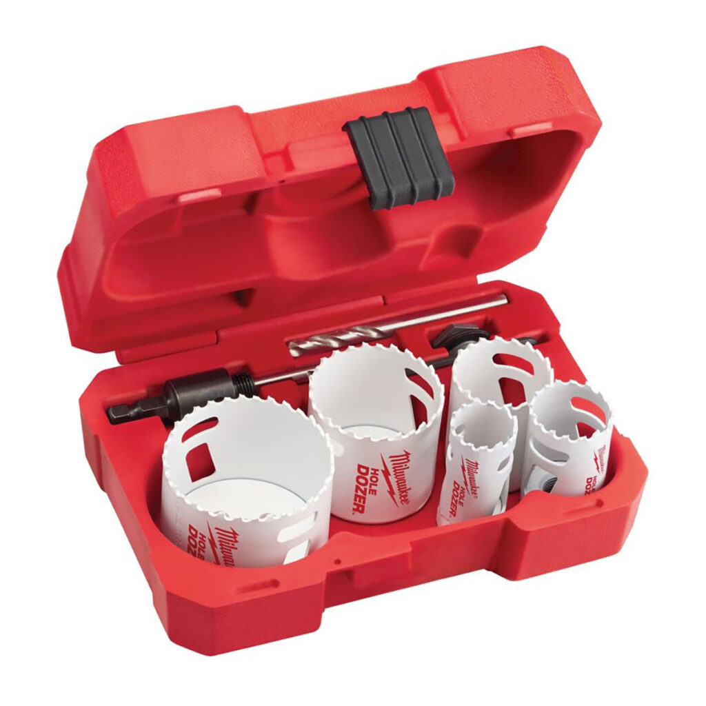 Milwaukee 9PC Hole Dozer Hole Saw Kit 1" TO 2-1/2"