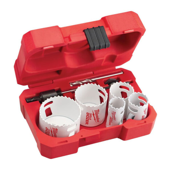 MILWAUKEE 9PC HOLE DOZER HOLE SAW KIT 1" TO 2 1/2"