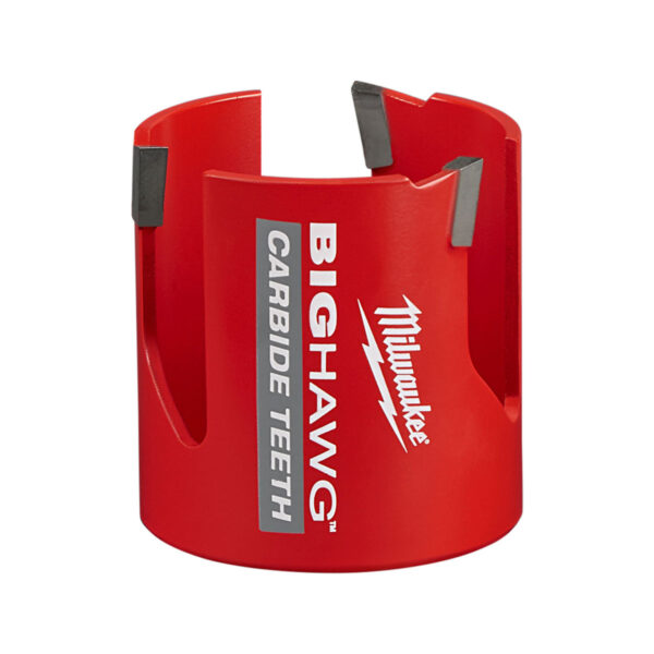 MILWAUKEE 2-9/16" BIG HAWG HOLE SAW WITH CARBIDE TEETH