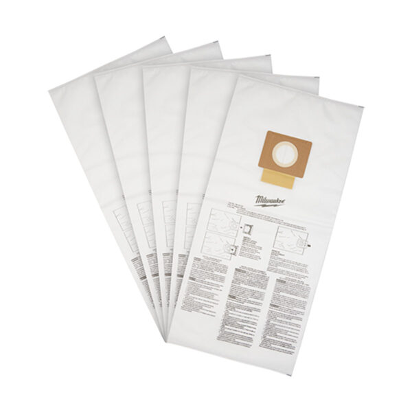 MILWAUKEE FLEECE BAG - 5PK -12 GALLON