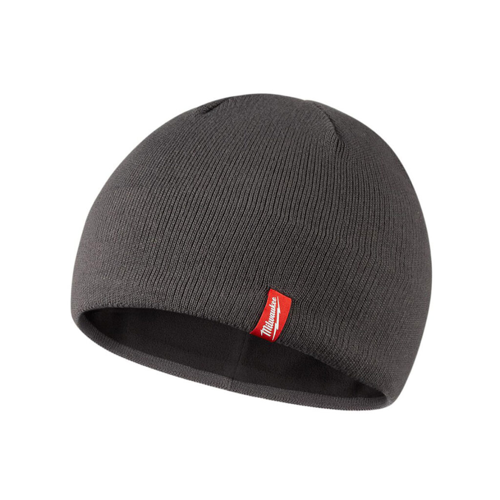 Milwaukee Gray Fleece Lined Beanie