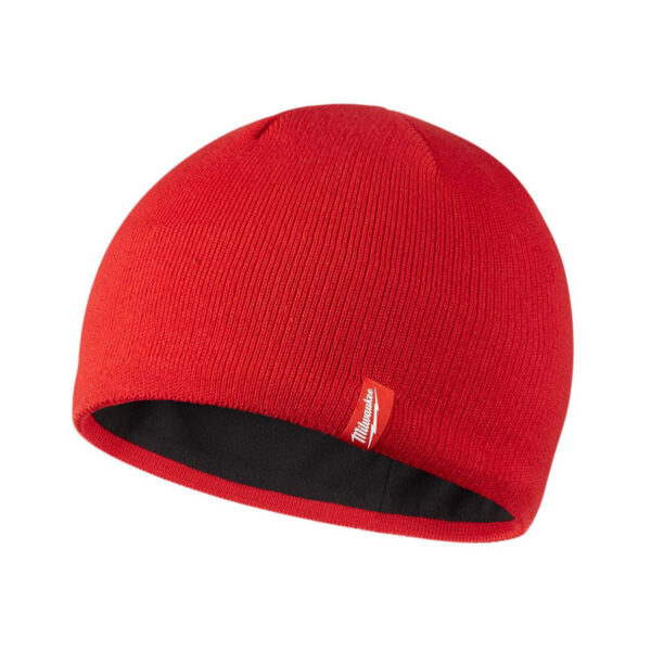 Milwaukee Fleece-lined Beanie (red)