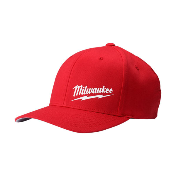 MILWAUKEE BASEBALL CAP RED L/XL