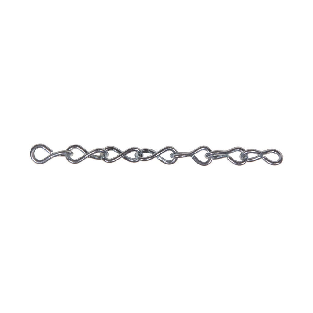 #12 Jack Chain Zinc 100' /Roll