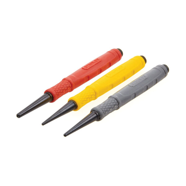 Stanley 3 Pc Nail Set Jacketed