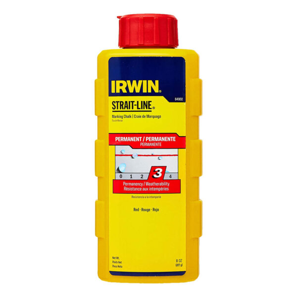 IRWIN 8OZ RED CHALK