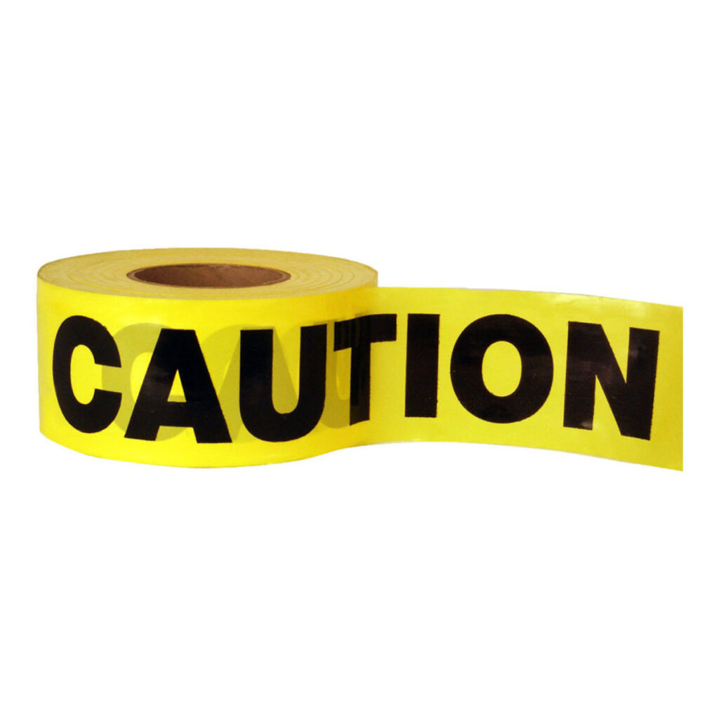 3" X 1000' Caution Tape